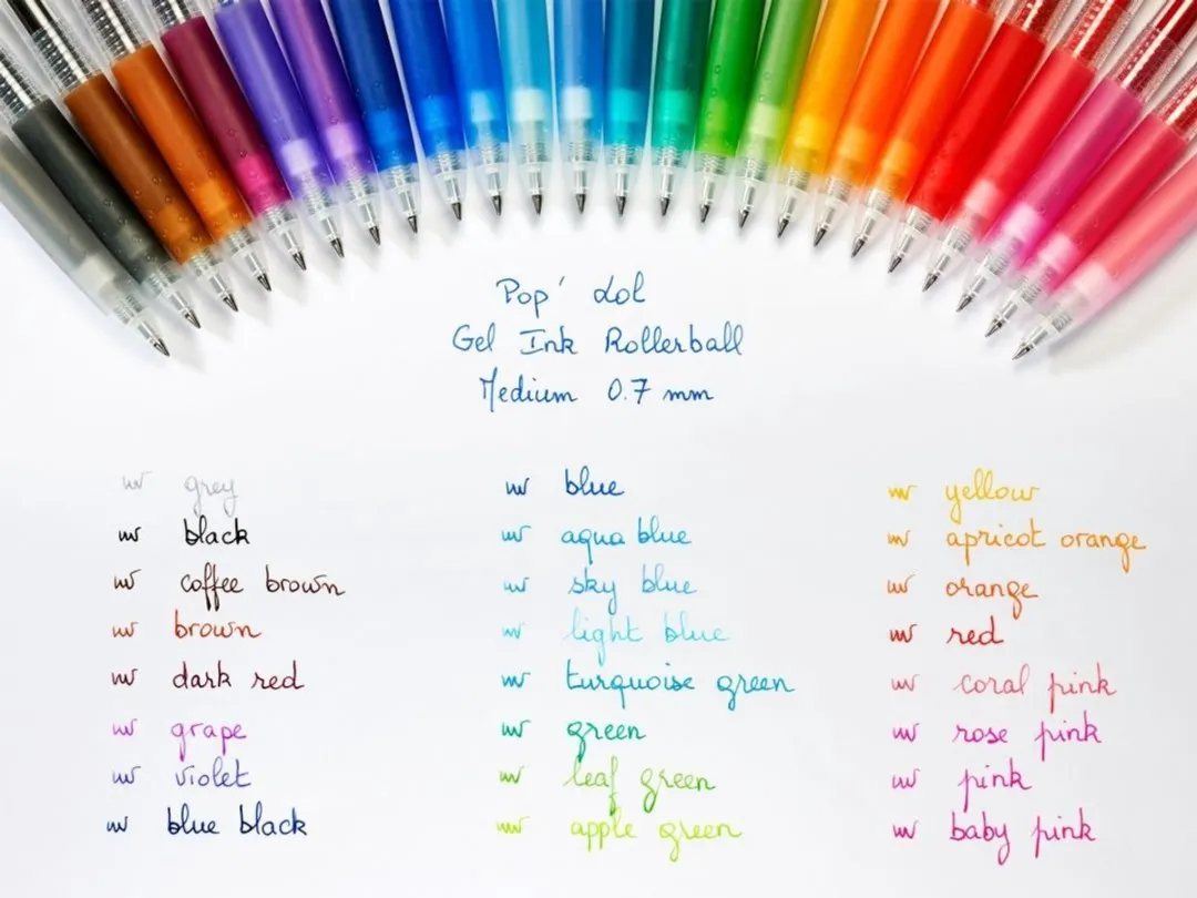 Pilot Pop Lol Gelpen 0,7mm Roze - afbeelding 5 van 5