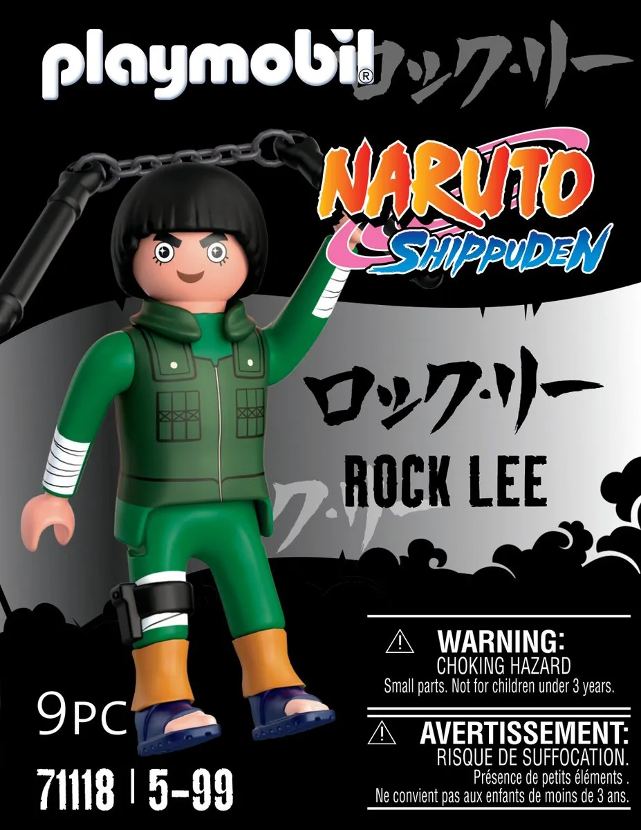 Playmobil Naruto Rock Lee 71118 - Multicolor - afbeelding 6 van 6