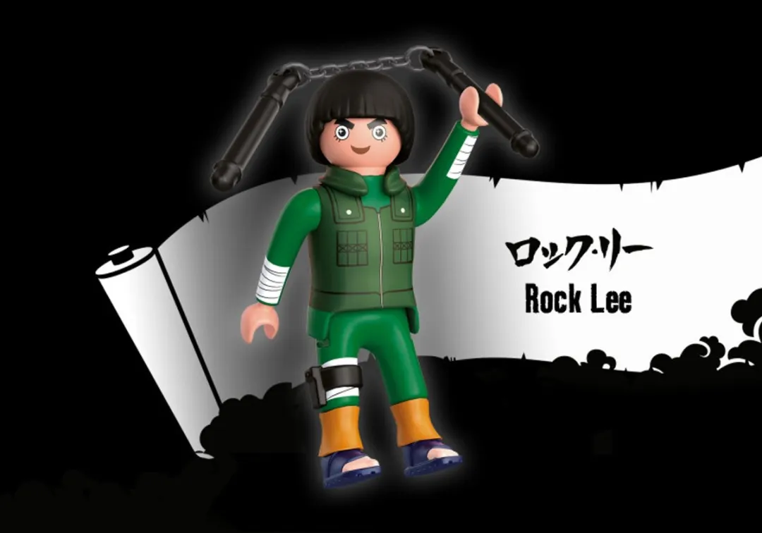Playmobil Naruto Rock Lee 71118 - Multicolor
