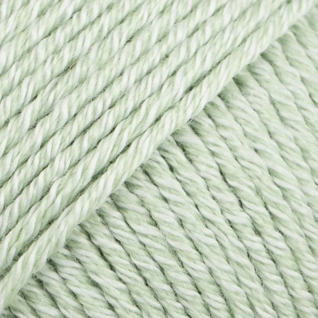 Drops Cotton Merino Uni Colour Pistache ijs Wol/Katoen Garen
