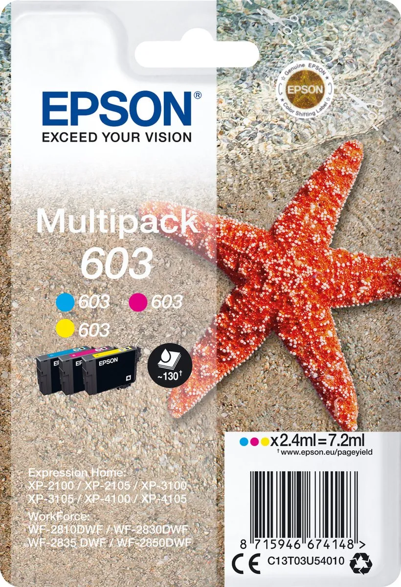 Epson C13T03U54010 Inktcartridge
