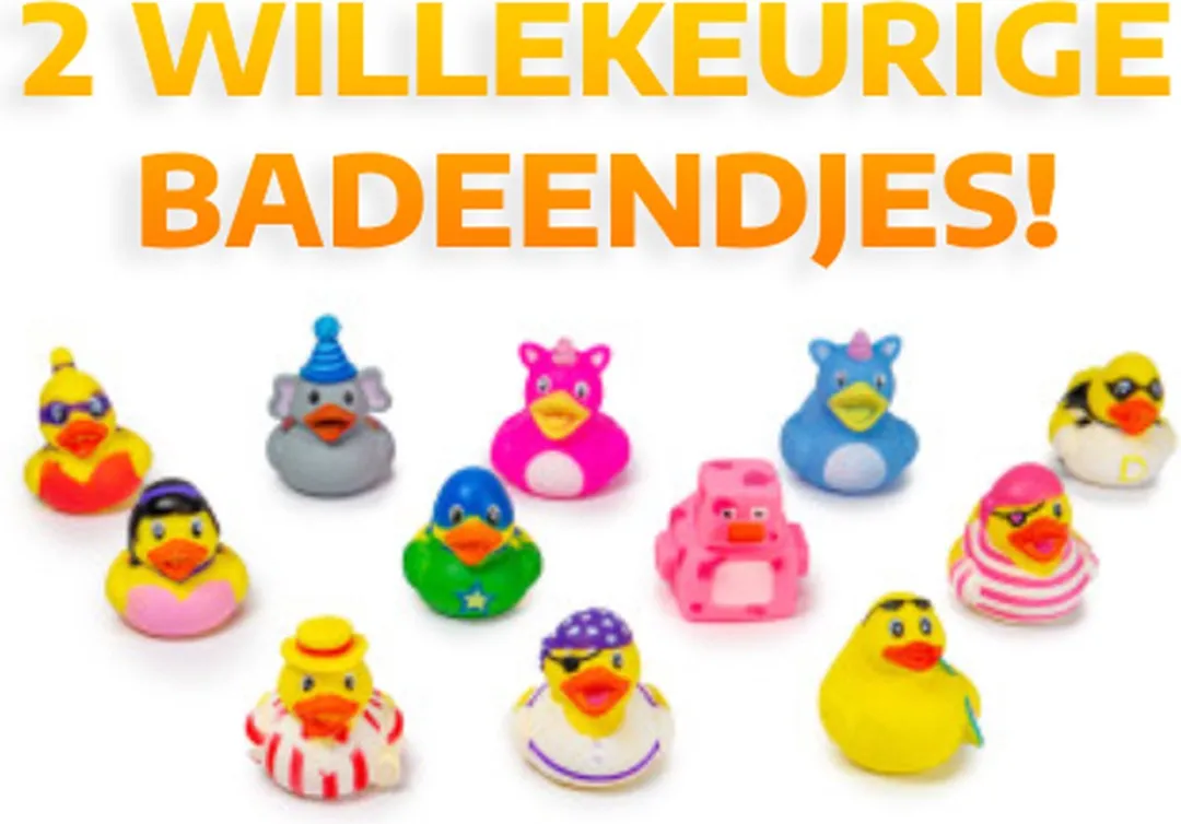 Topknuffels Badeendjes 6cm