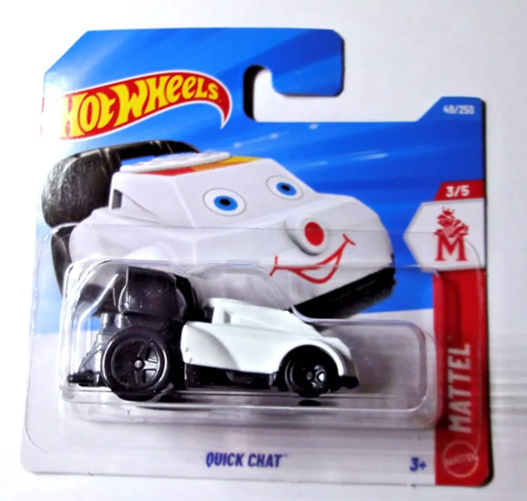 Hot Wheels Quick Chat White 21A 1:64 Schaal