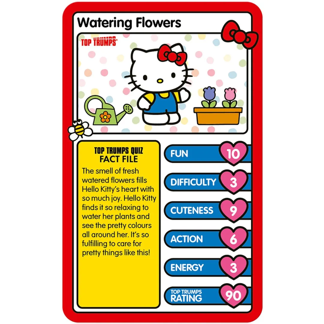 Hello Kitty Top Trumps Kaartspel - Engels
