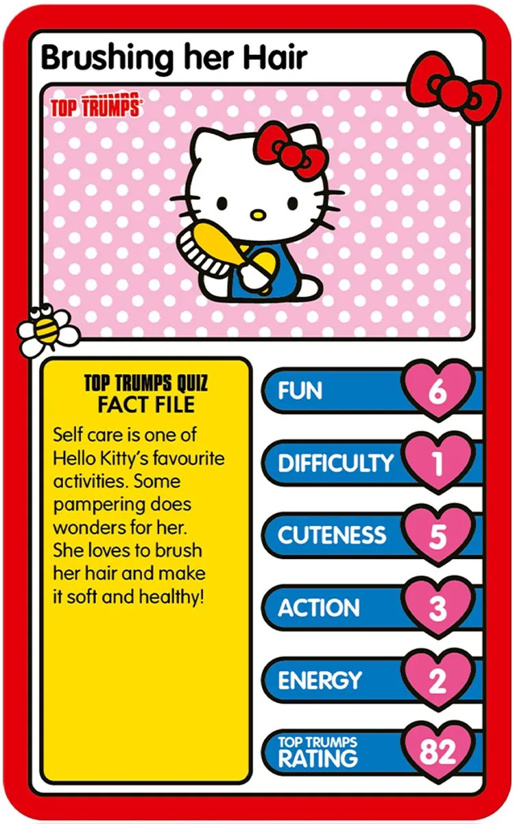 Hello Kitty Top Trumps Kaartspel - Engels