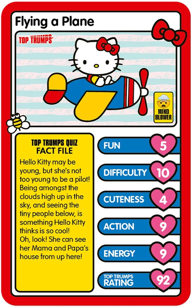Hello Kitty Top Trumps Kaartspel - Engels