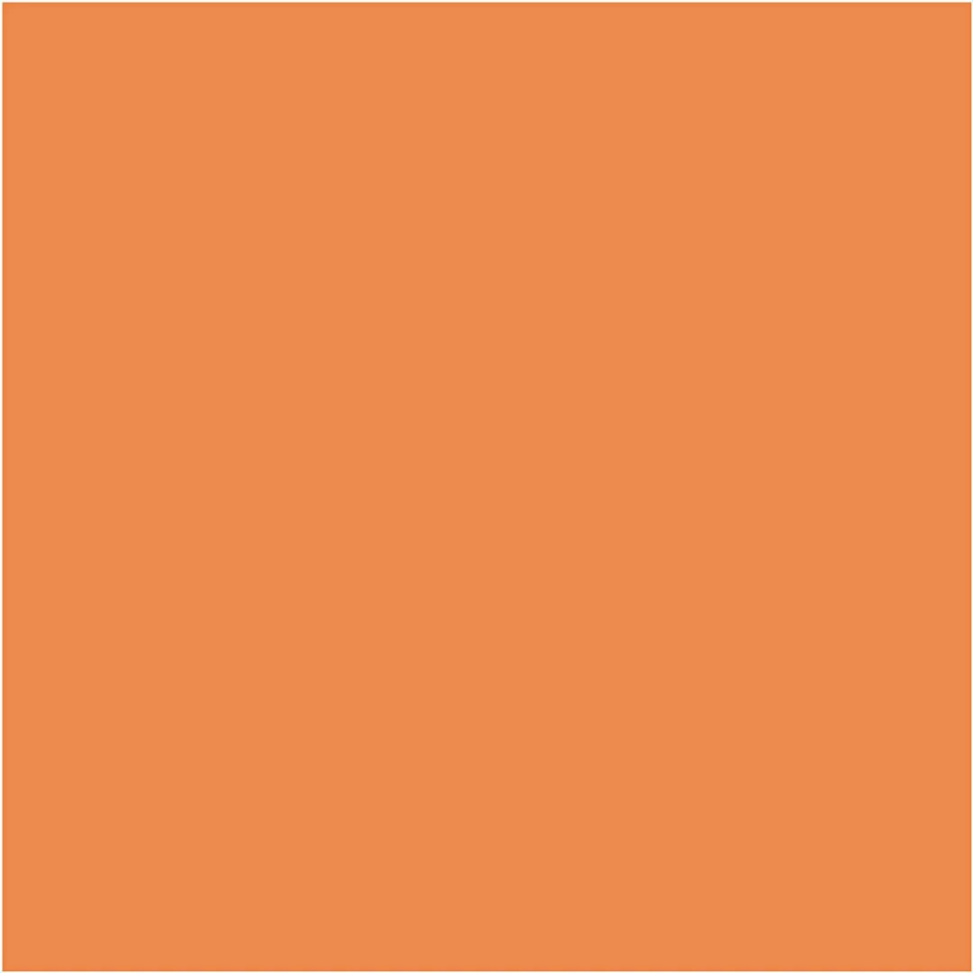 Creativ Company Unikleurige Stof 145cm - Katoen 140g/m² - Oranje 10m