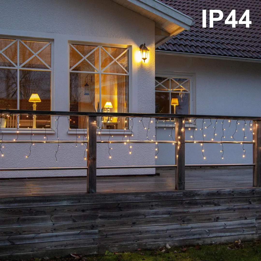 Star Trading LED-lichtgordijn Crispy Ice White - 480 LED's - 12m