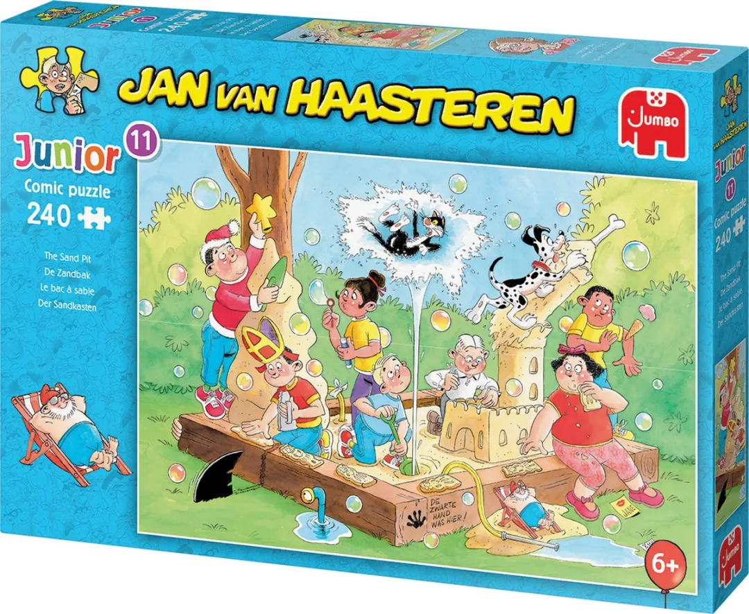 Jan van Haasteren Junior De Zandbak Legpuzzel 240 Stuks - Meerkleurig