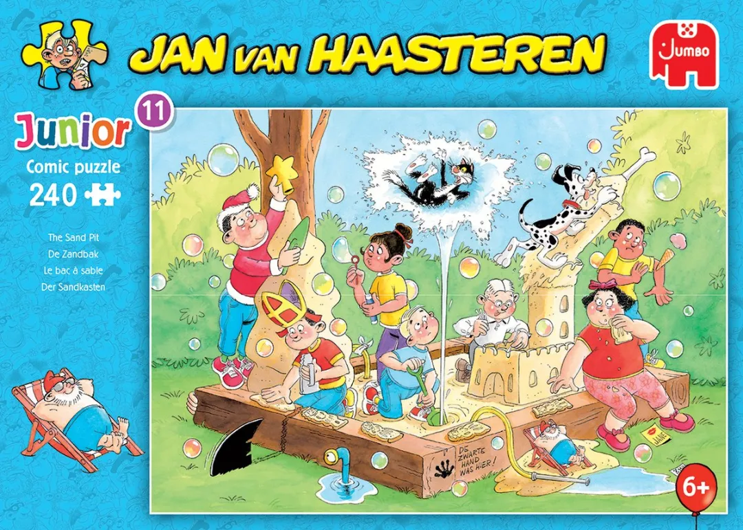 Jan van Haasteren Junior De Zandbak Legpuzzel 240 Stuks - Meerkleurig