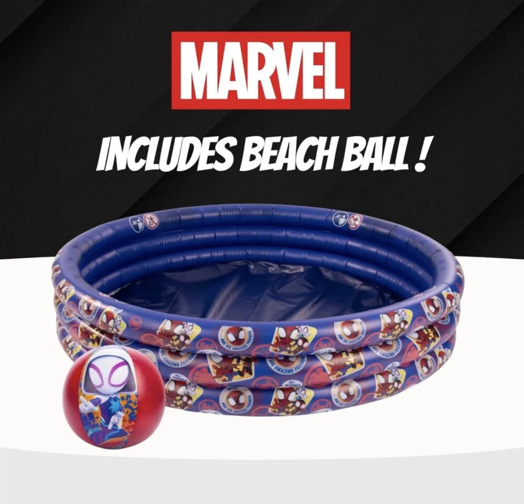 Disney Spiderman Zwembadje 100cm - 3 Ringen - Multicolor