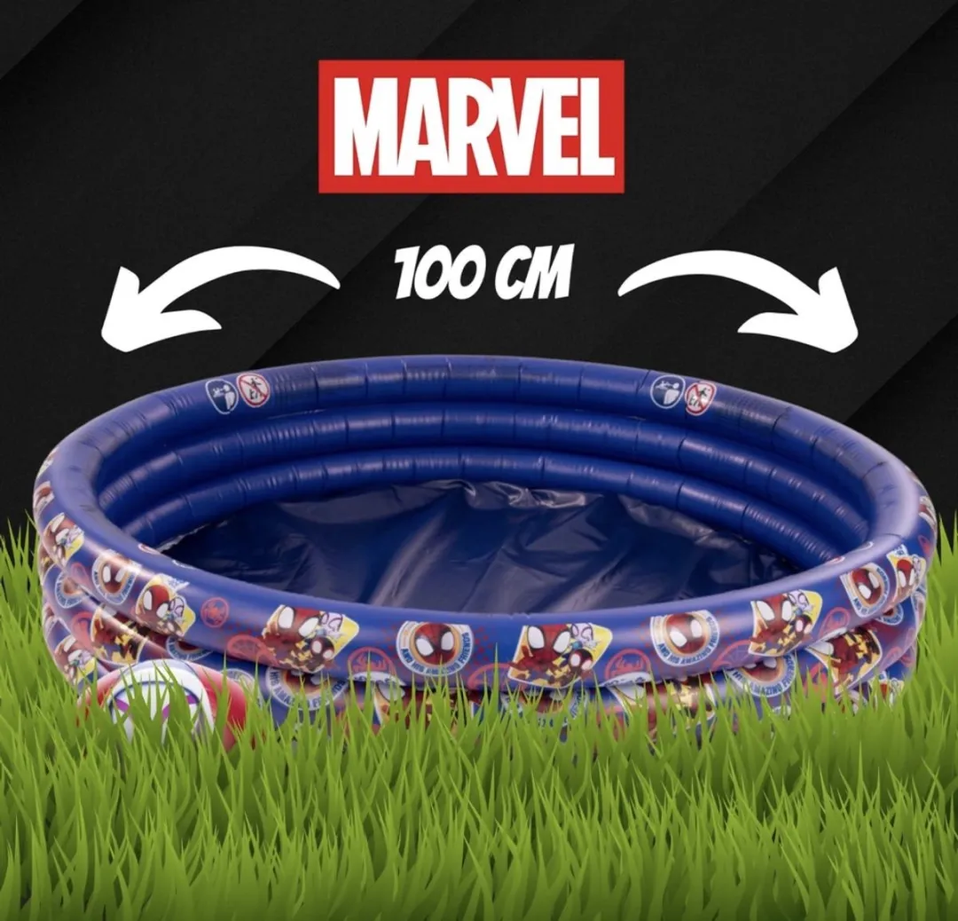 Disney Spiderman Zwembadje 100cm - 3 Ringen - Multicolor