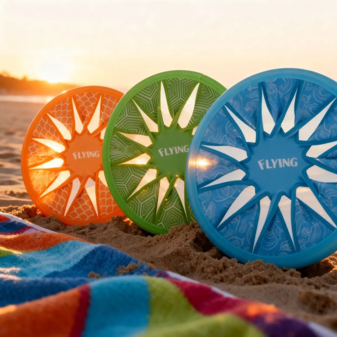 Eddy Toys Frisbee 30cm - Kunststof Werpschijf - 3 Kleuren