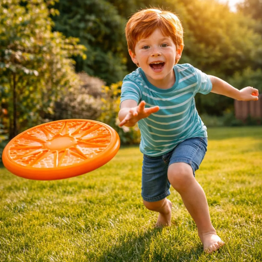 Eddy Toys Frisbee 30cm - Kunststof Werpschijf - 3 Kleuren