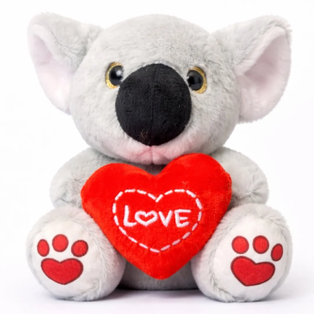 Topknuffels Koala Love Hart Mini Pluche 14cm