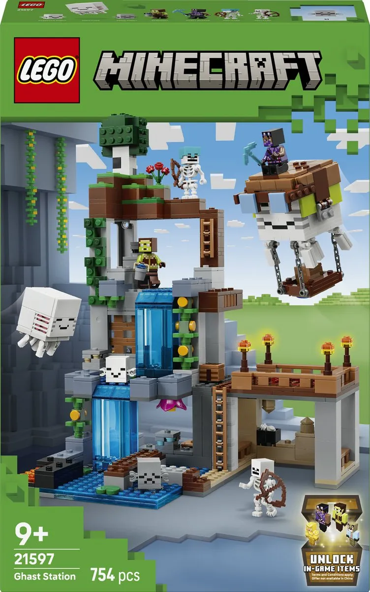 LEGO Minecraft Ghast-Huis 21597 - 754 Stukken - Meerkleurig