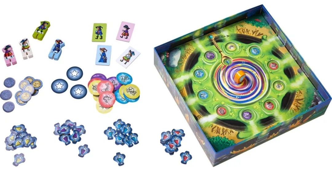 Haba Toverketel Memo & Loopspel 305218 - 2-4 Spelers - Meerdere kleuren