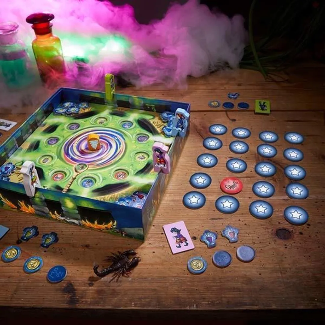 Haba Toverketel Memo & Loopspel 305218 - 2-4 Spelers - Meerdere kleuren