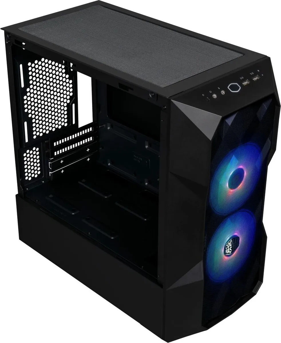 Cooler Master TD300 ATX Semi-toren - 2 Ventilatoren