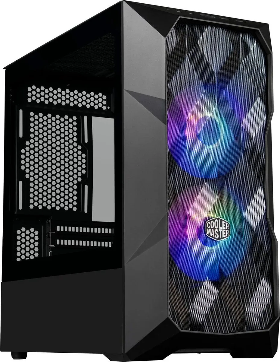 Cooler Master TD300 ATX Semi-toren - 2 Ventilatoren
