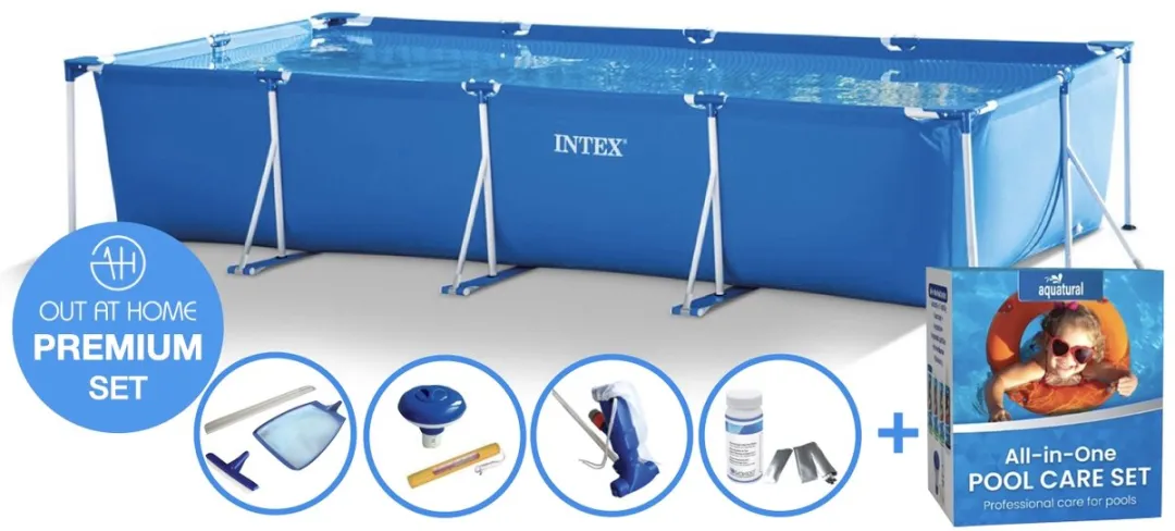 Intex Metal Frame PREMIUM Zwembad 450x220x90cm