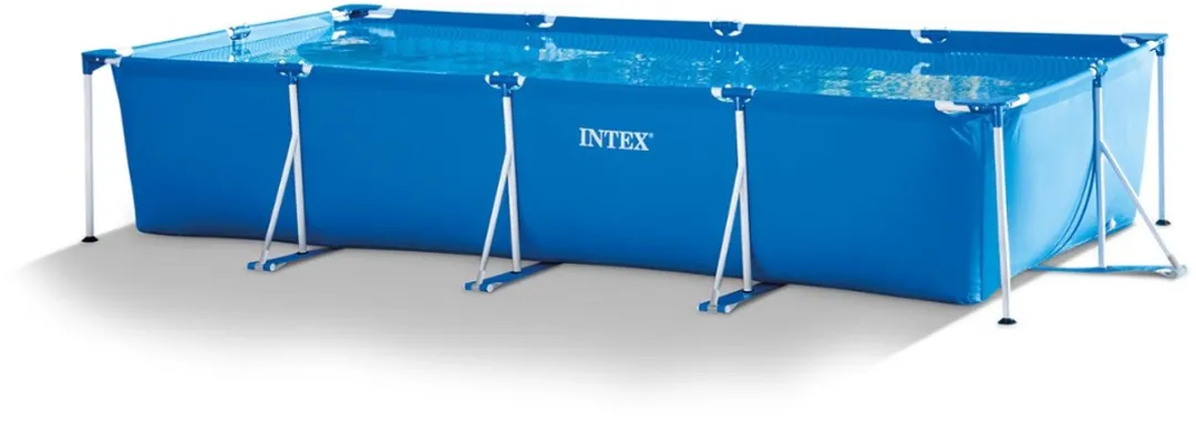 Intex Metal Frame PREMIUM Zwembad 450x220x90cm - 7100L - Blauw - afbeelding 3 van 6