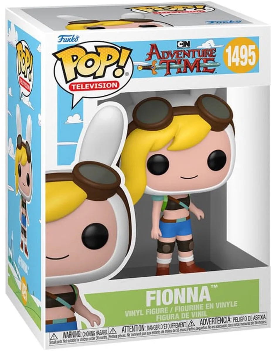 Funko Adventure Time Fionna POP! Movies Vinyl Figuur - 9cm - Multicolor