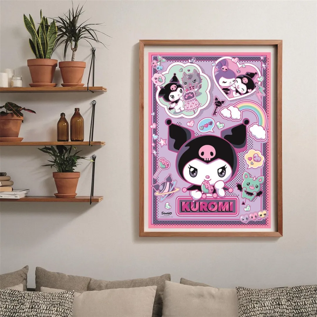 Clementoni Kuromi Puzzel - 1000 Stuks - Meerkleurig
