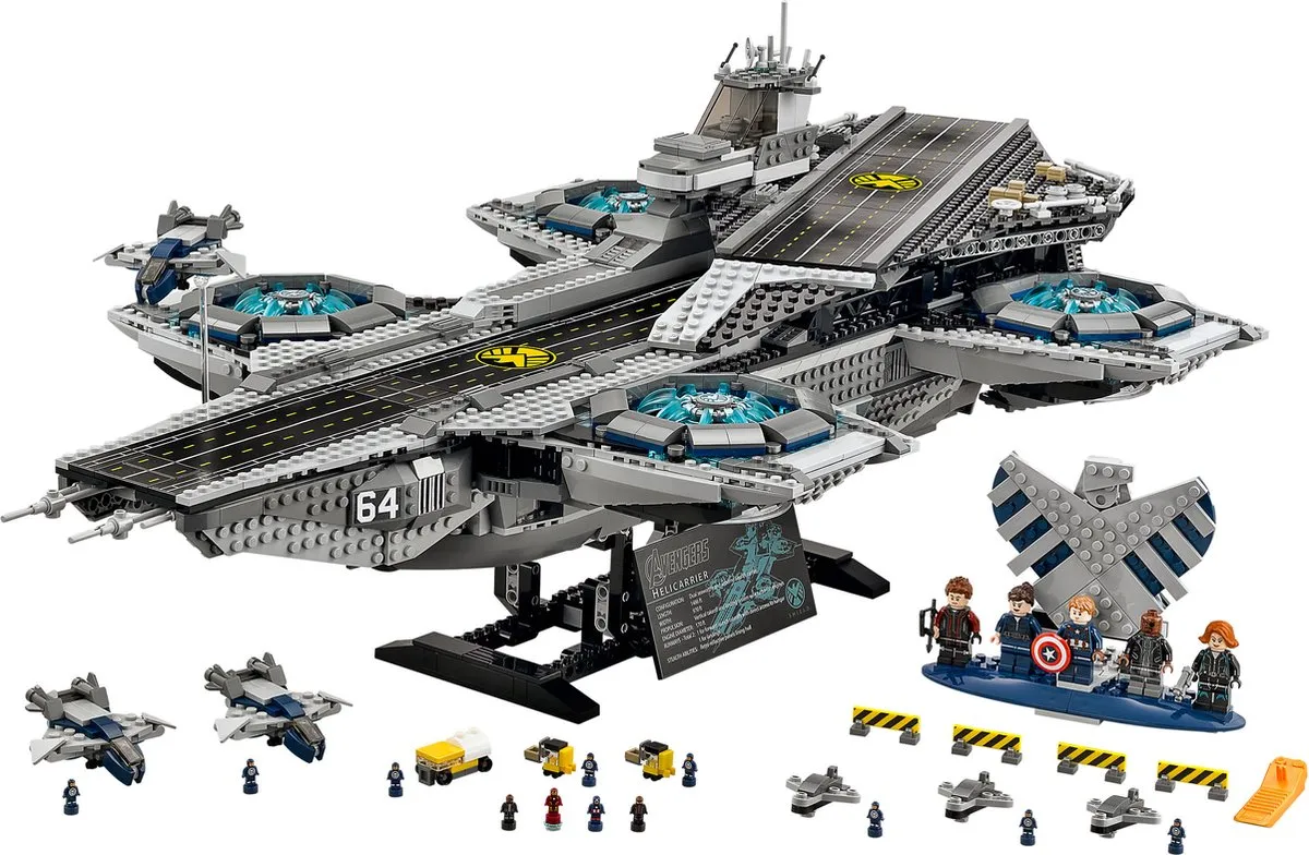 LEGO Super Heroes SHIELD Helicarrier 76042 - 2996 Stukken - afbeelding 3 van 6