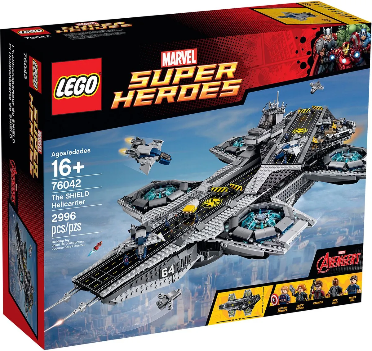 LEGO Super Heroes SHIELD Helicarrier 76042