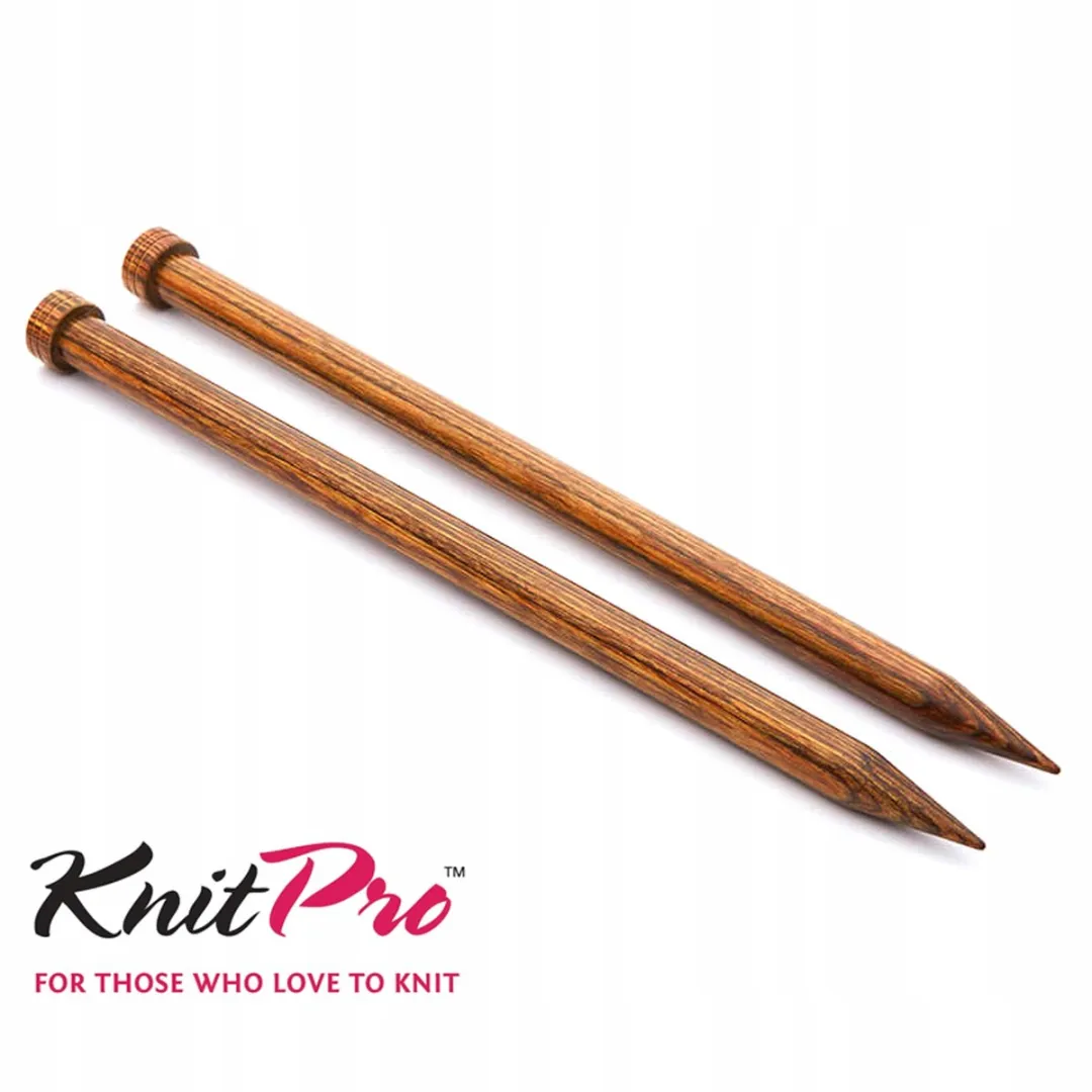 KnitPro Ginger Rechte Breinaalden 6.5mm - 35cm