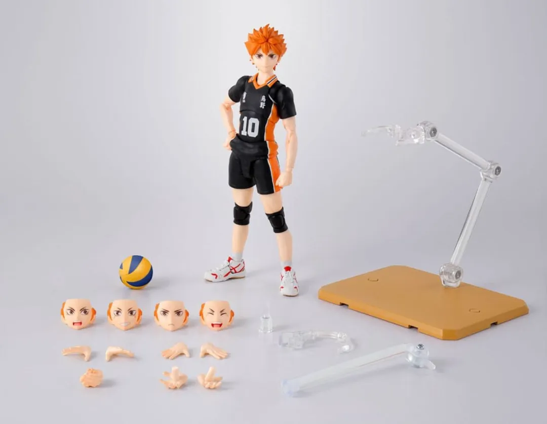 Bandai Tamashii Nations S.H.Figuarts Haikyu!! Shoyo Hinata Action Figuur - 14cm - Multi