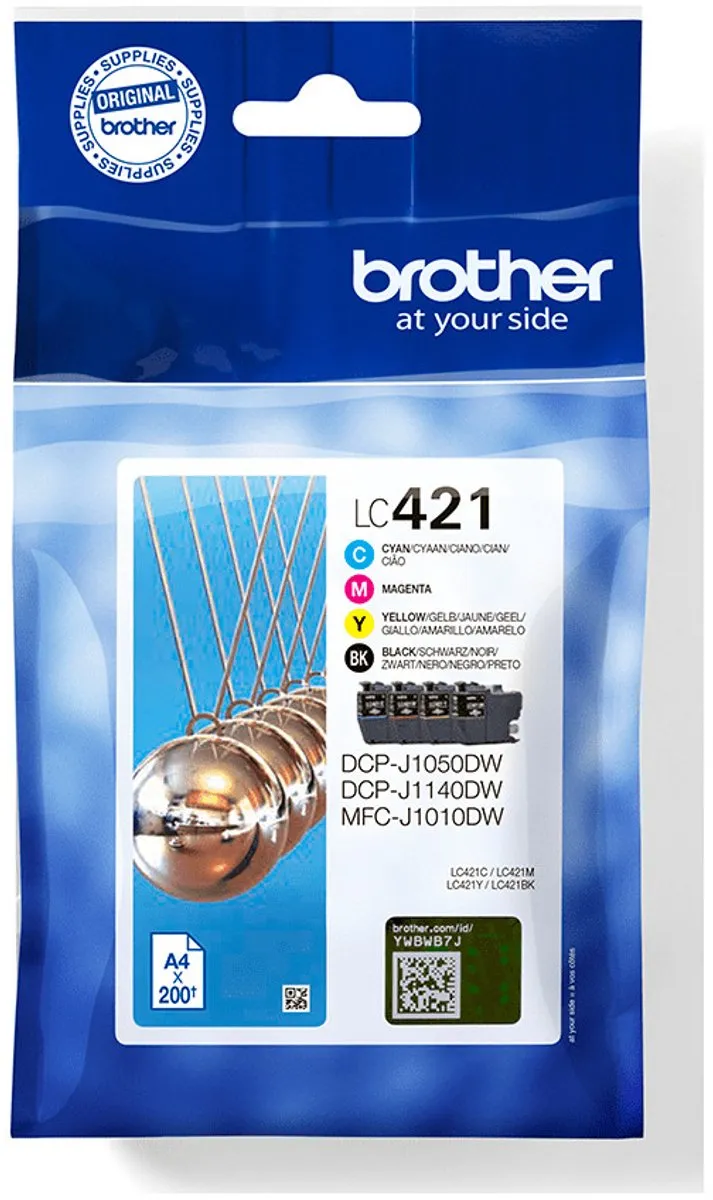 Brother LC421VALDR Inktcartridges