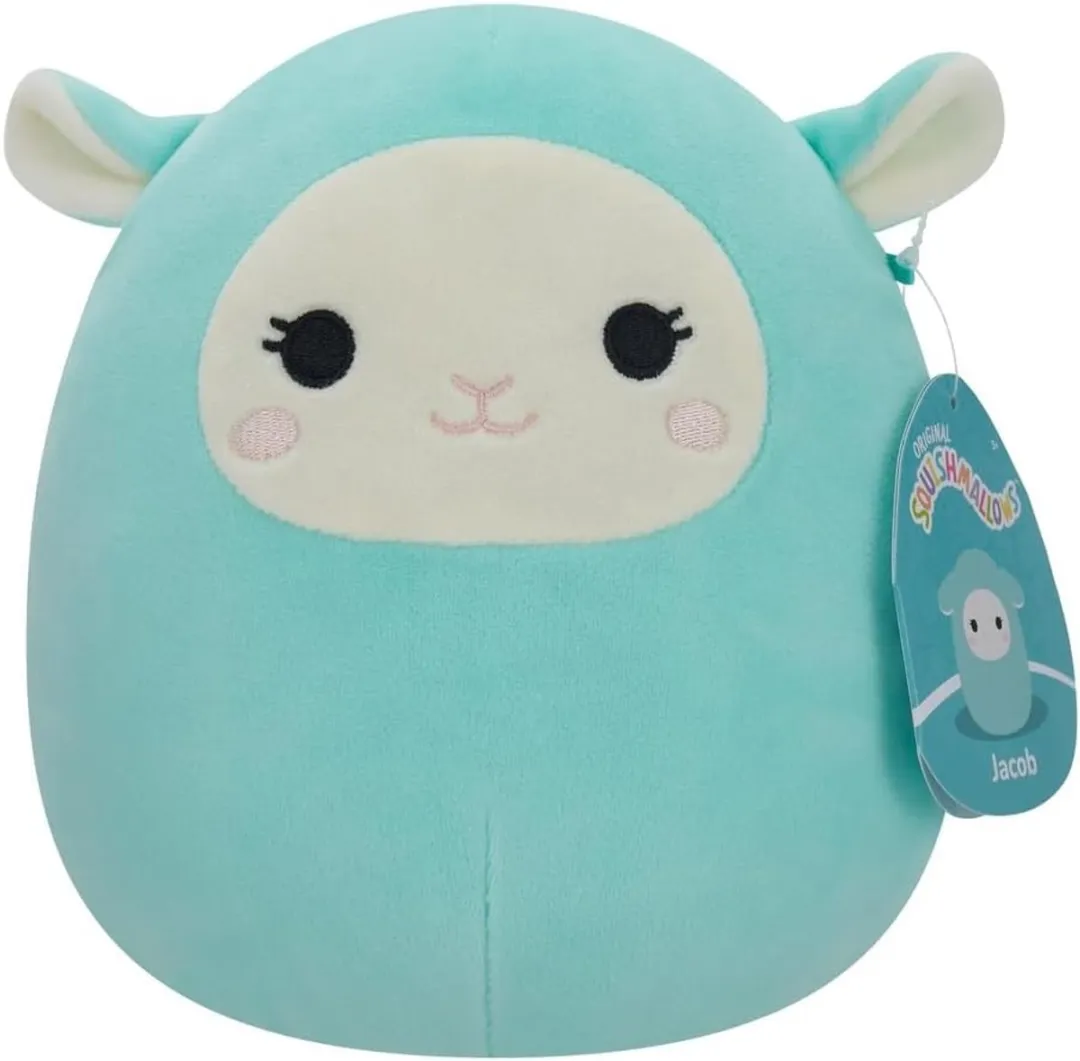 Squishmallows Jacob Aqua Blauwe Lam