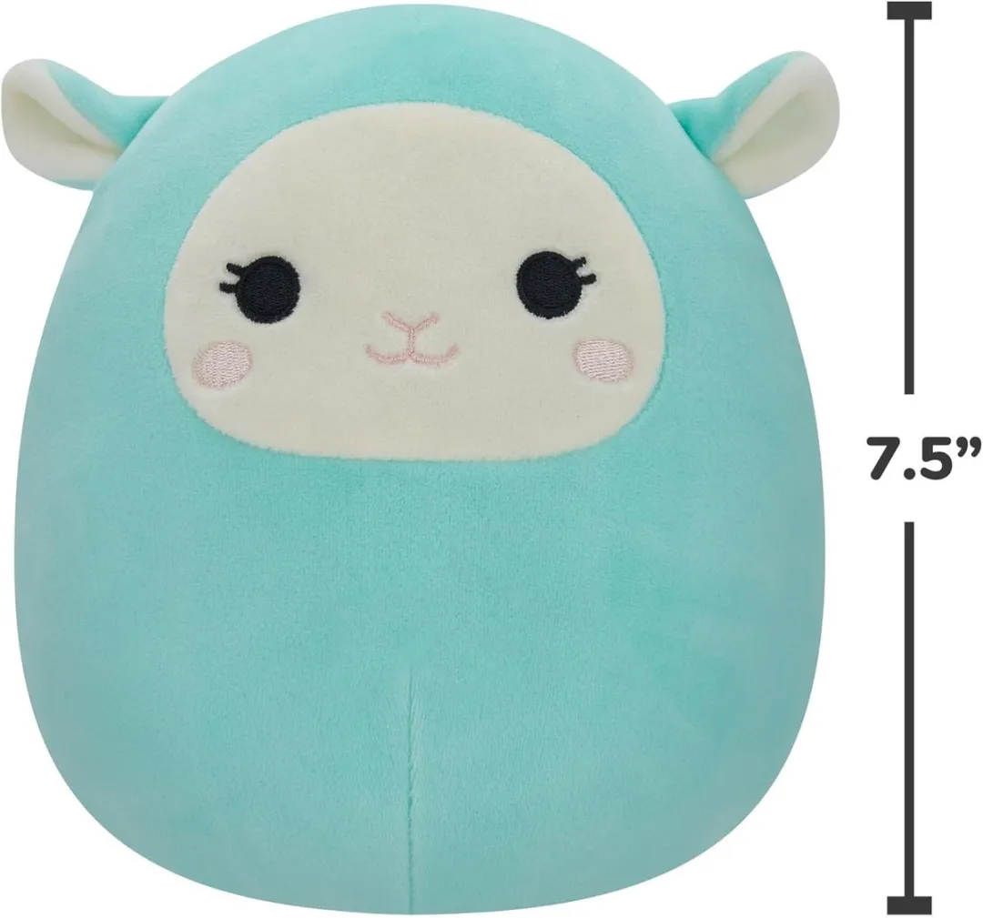 Squishmallows Jacob Aqua Blauwe Lam - 19cm