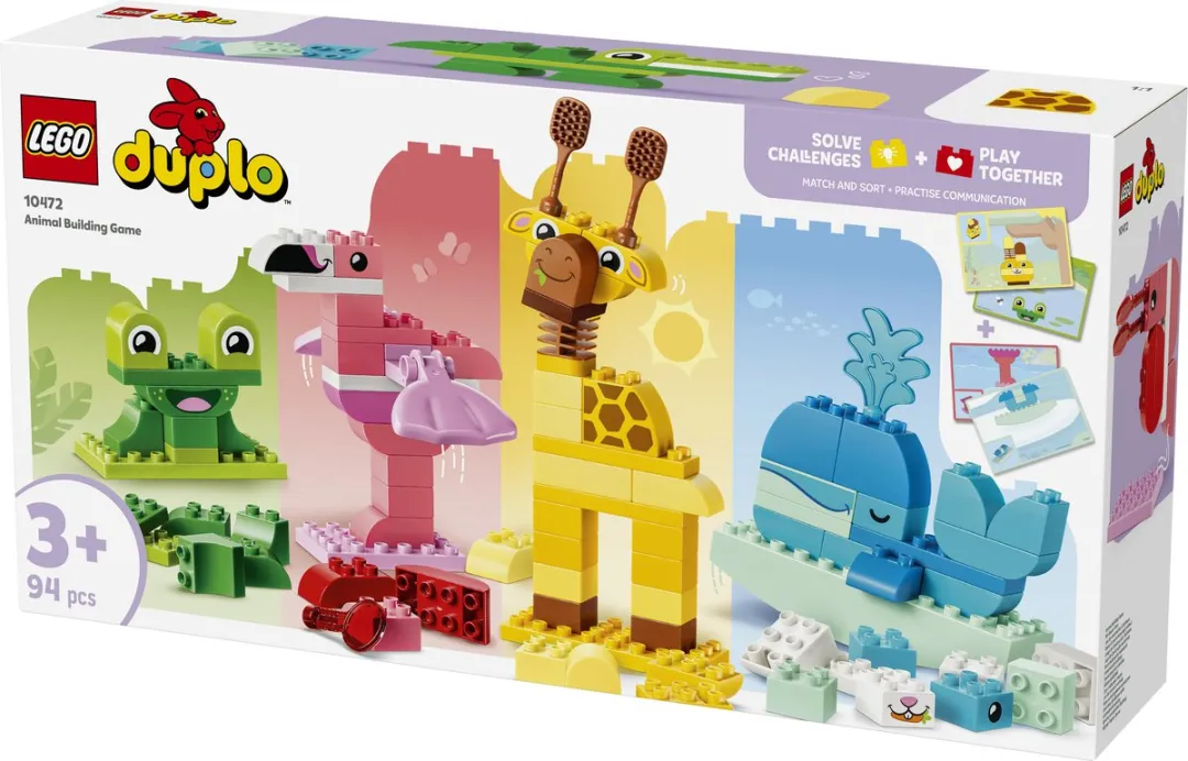 LEGO DUPLO Dierenbouwspel 10472 - 94 Stuks - Meerkleurig