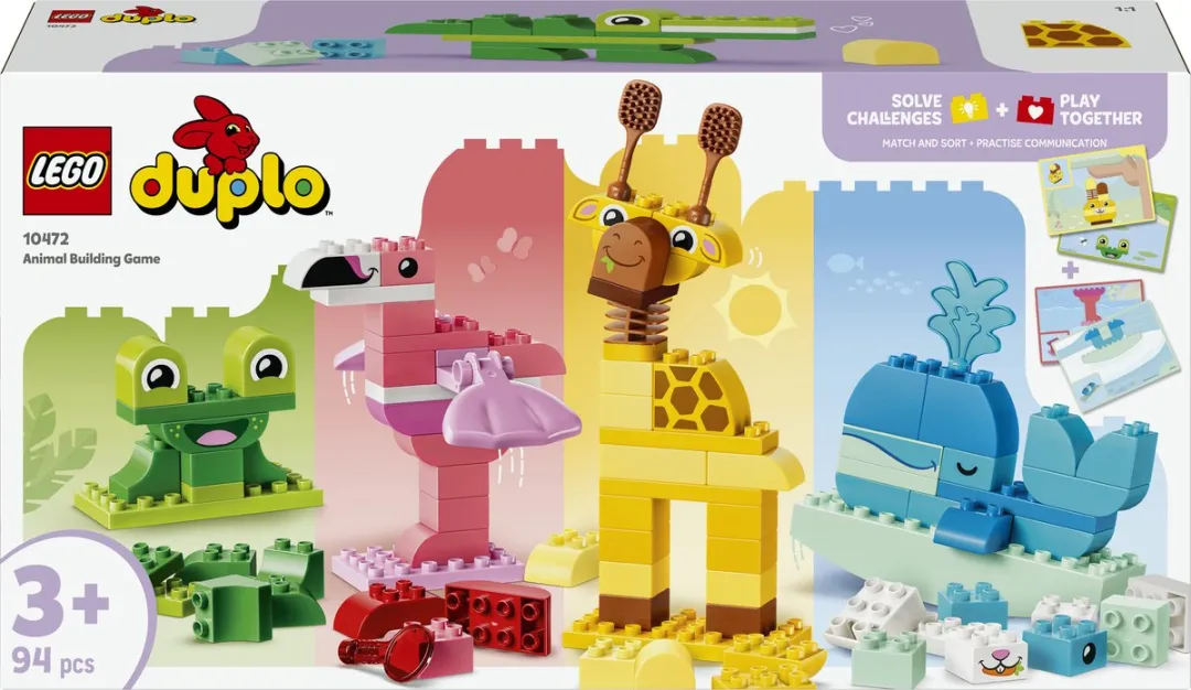 LEGO DUPLO Dierenbouwspel 10472 - 94 Stuks - Meerkleurig