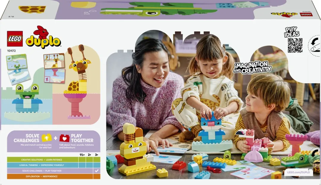 LEGO DUPLO Dierenbouwspel 10472 - 94 Stuks - Meerkleurig