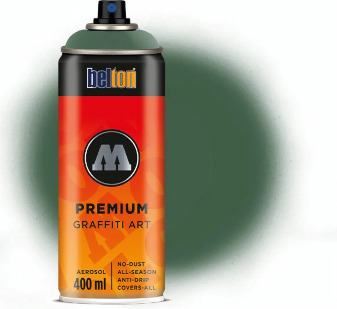 Molotow Belton Premium 400ml Spuitbus Black Forest Green
