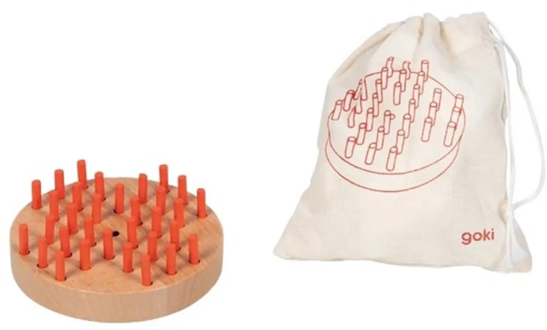 Goki Houten Solitaire 56293 - Meerkleurig