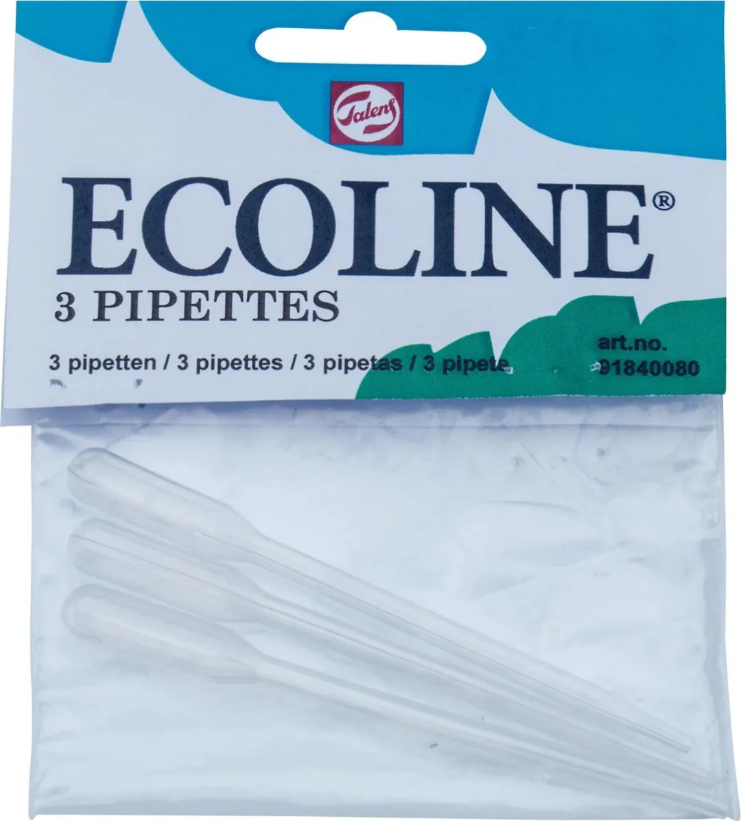 Bruynzeel Ecoline Pipetten 3-delig