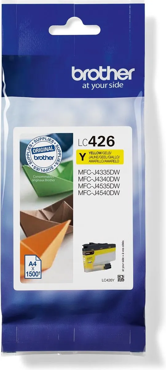 Brother LC-426Y Inktcartridge Geel