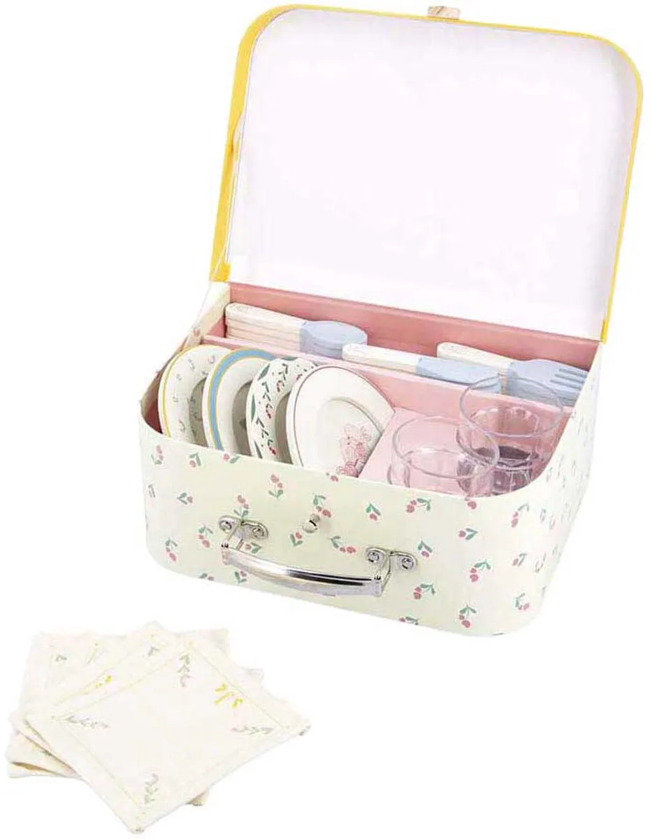 Janod Shiny Grandma Picknickkoffer Speelgoed - Multicolor