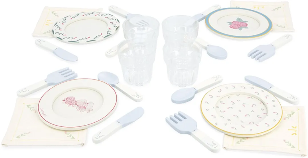 Janod Shiny Grandma Picknickkoffer Speelgoed - Multicolor