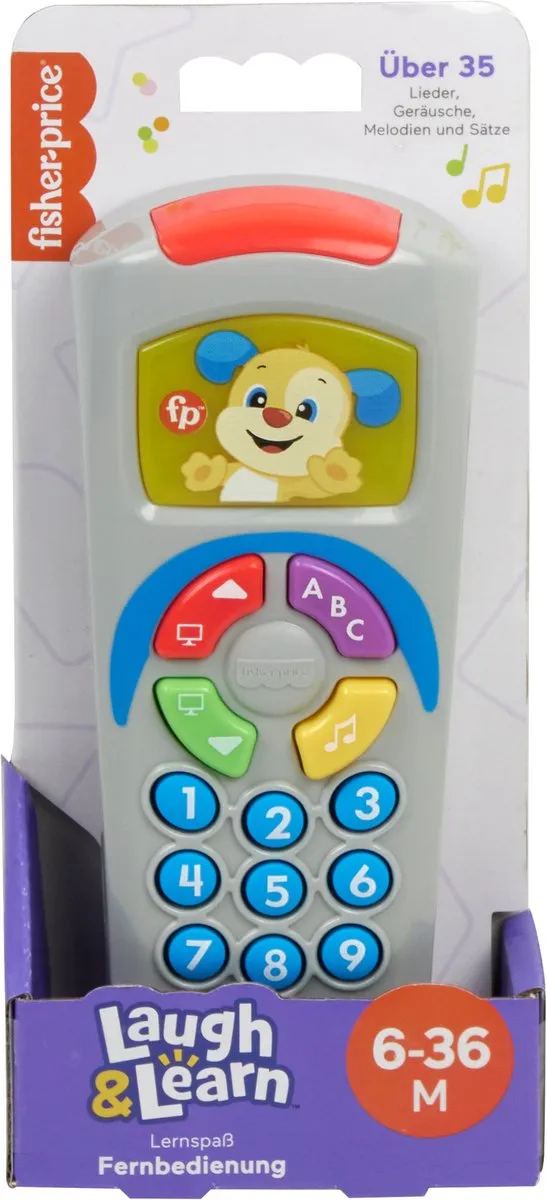 Mattel Fisher-Price Leerplezier Afstandsbediening HXB88 - Multicolor