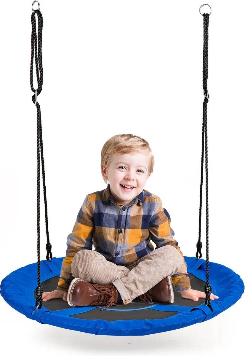 ECOTOYS Nestschommel Blauw 100cm - 100kg