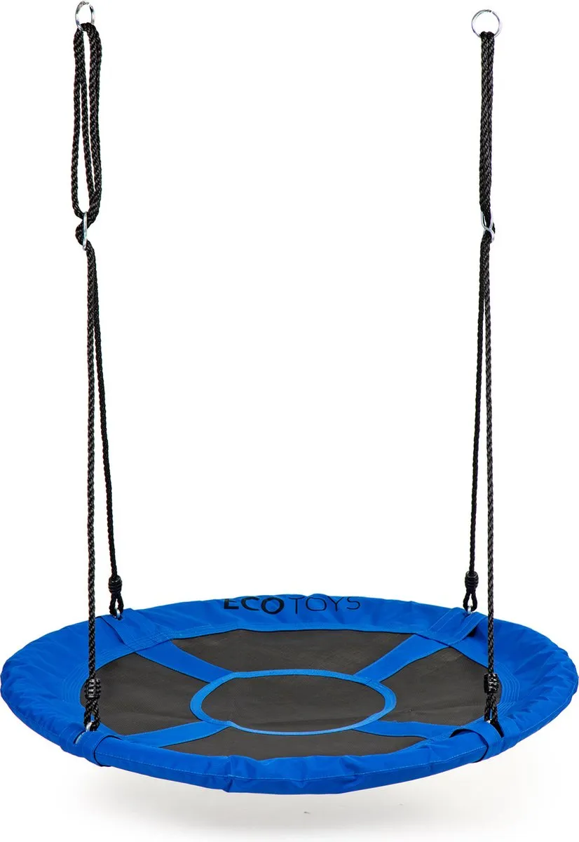 ECOTOYS Nestschommel Blauw 100cm - 100kg