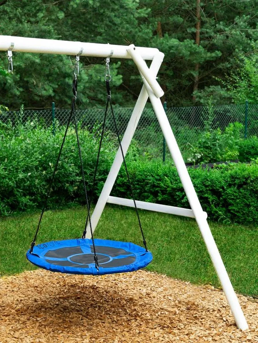 ECOTOYS Nestschommel Blauw 100cm - 100kg