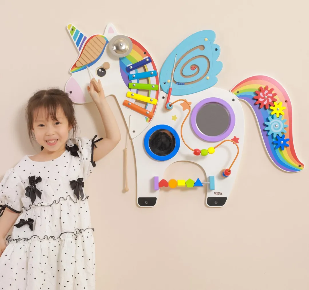 Viga Toys Wandspel Unicorn - Multi