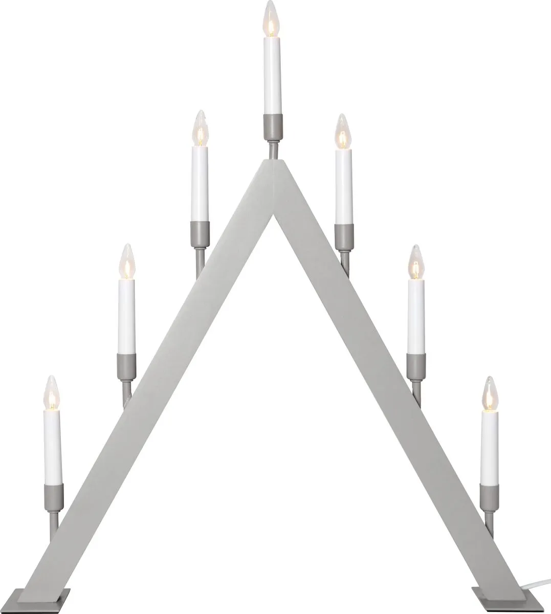 Star Trading Vind Kaarsenboog 7 Lichtpunten Hout Beige